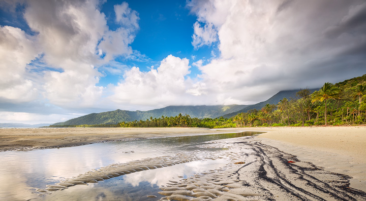 Morning light at Cape Tribulation beach