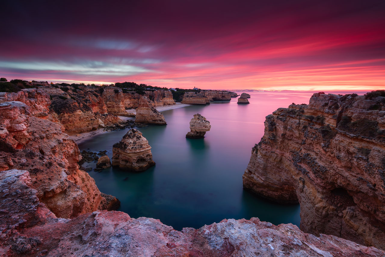 Sunrise at Praia da Marinha