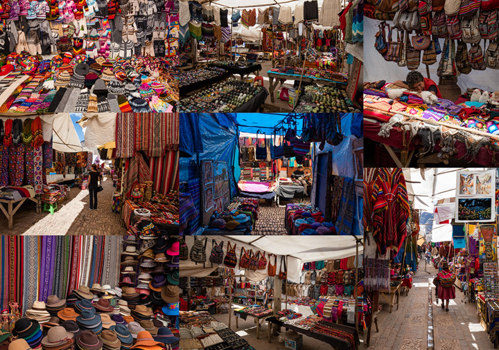 Photos from Pisac market