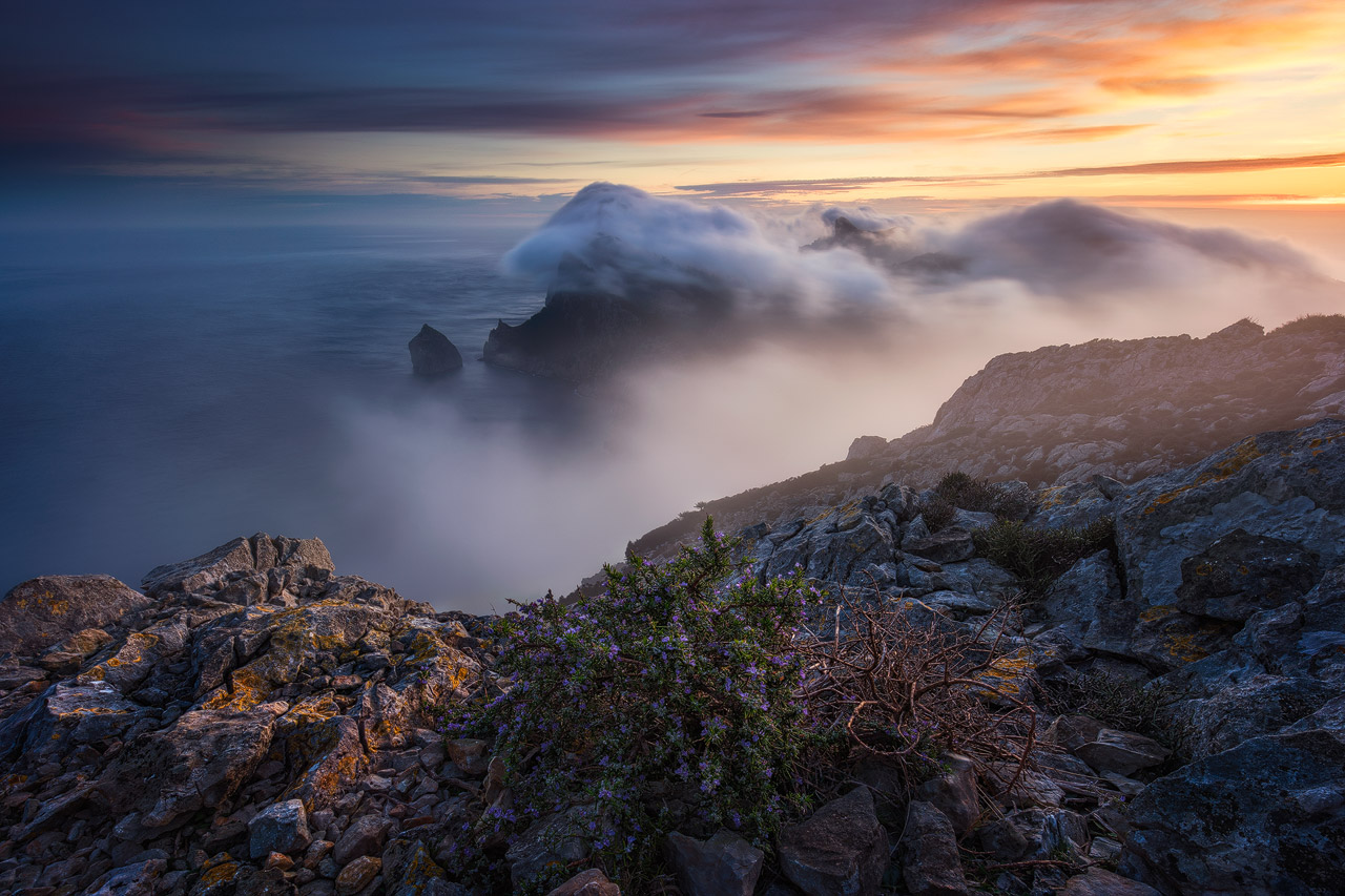 Cap Formentor with Clouds