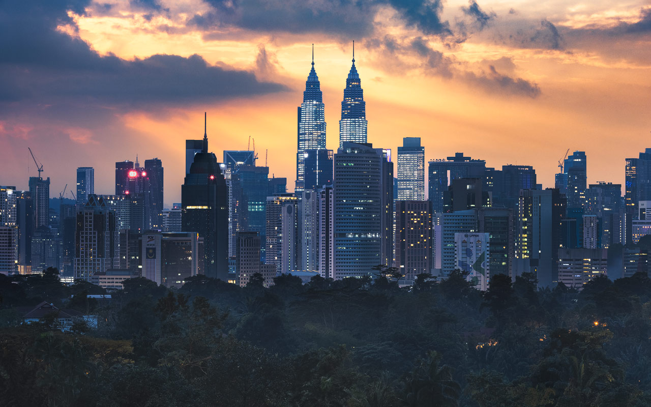 Kuala Lumpur Skyline