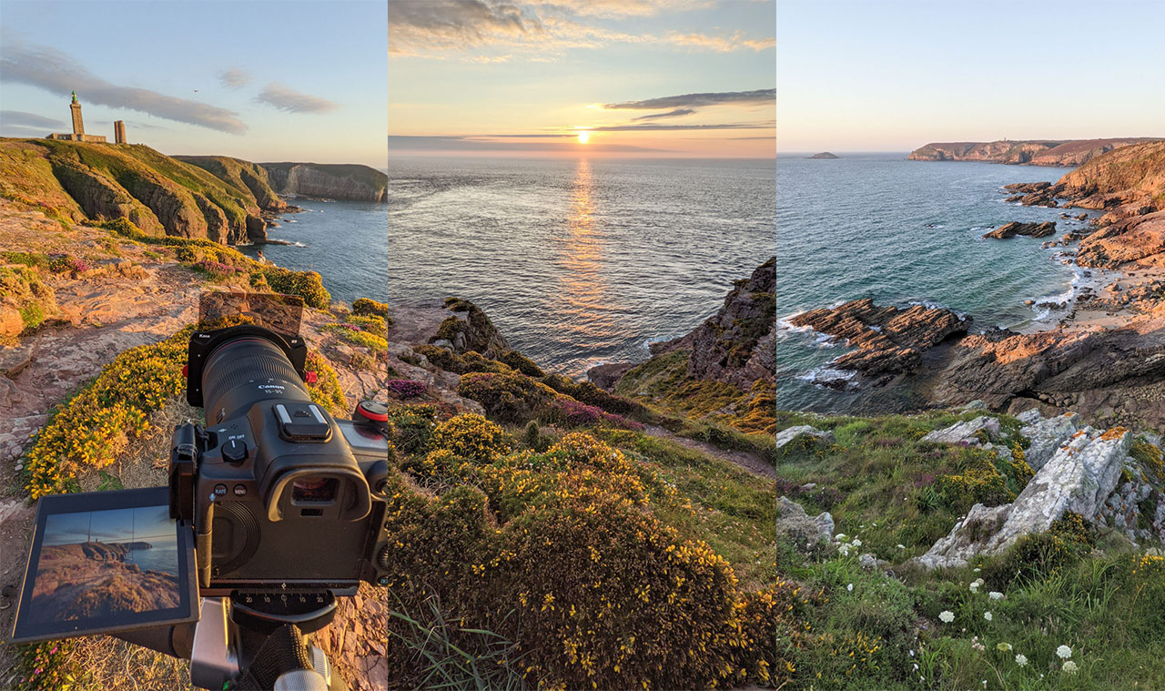 Photographing Cap Frehel