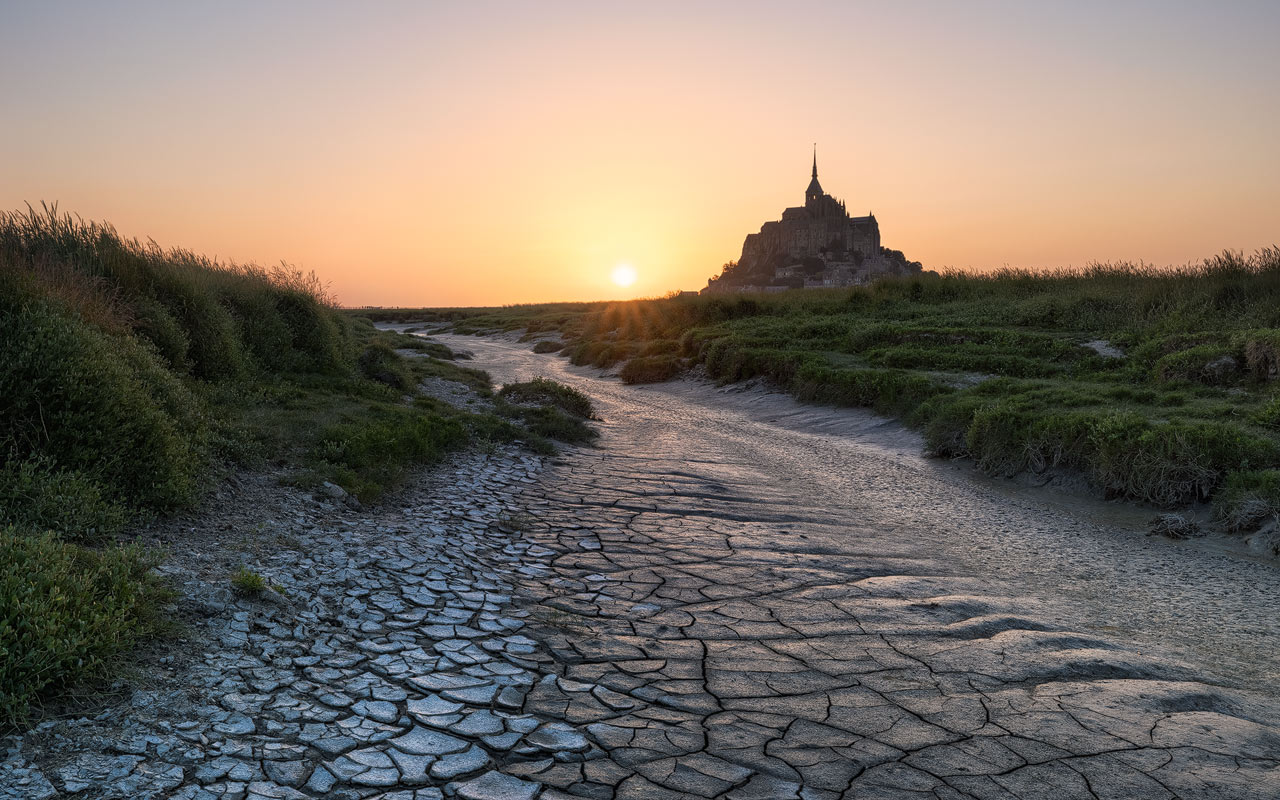 Photographing Mont Saint-Michel