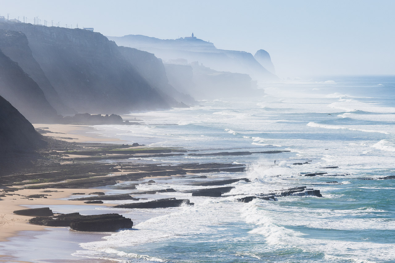 Photographing Magoito Beach at Noon