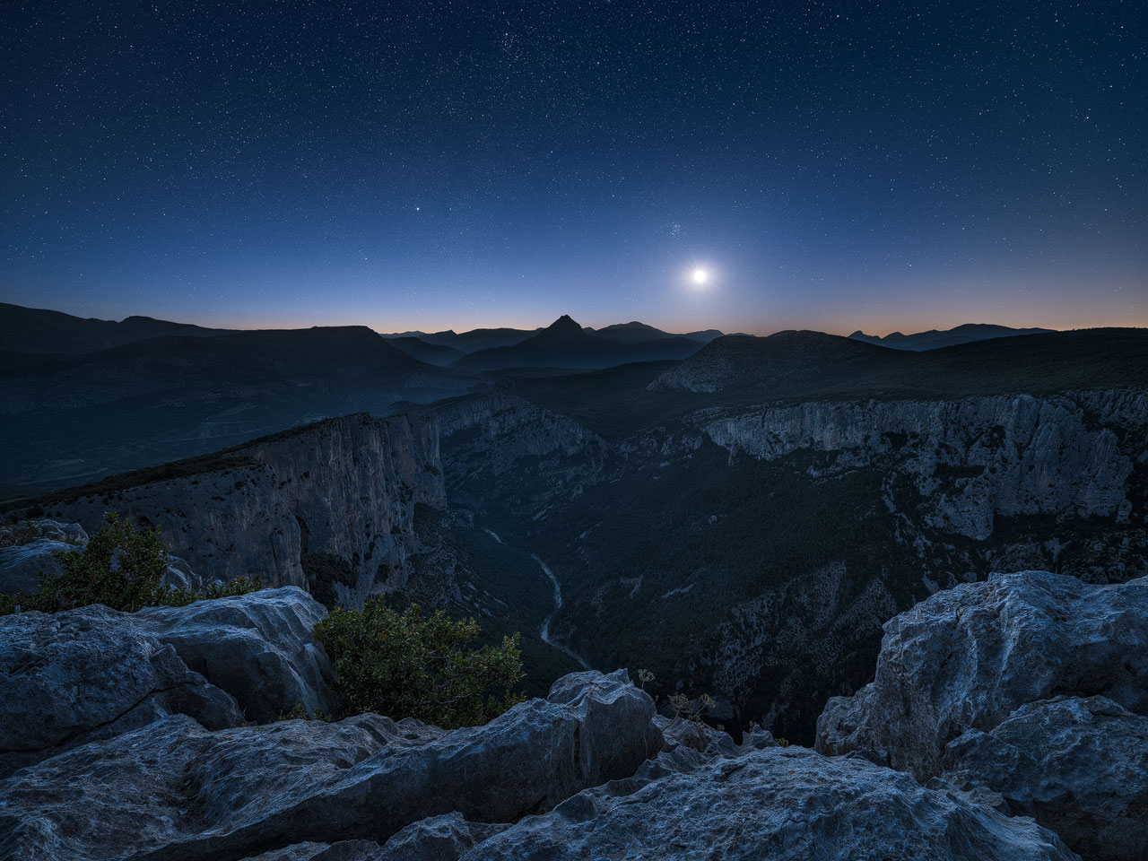 Verdon Moonrise