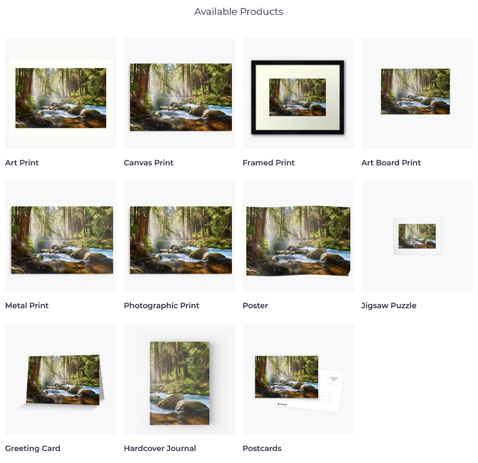 Redbubble Print Options Review