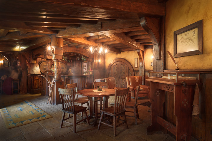 A cozy tavern near Hobbiton
