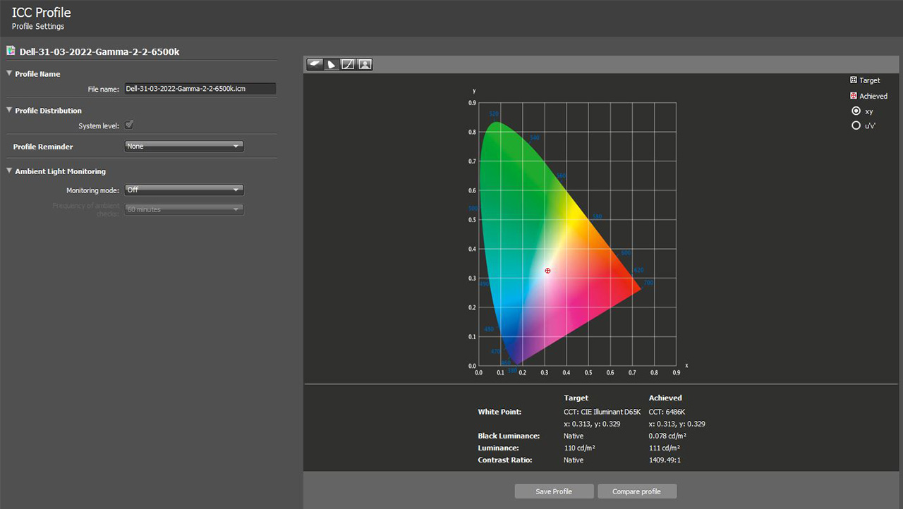 iProfiler Profile Saving iProfiler Profile Saving