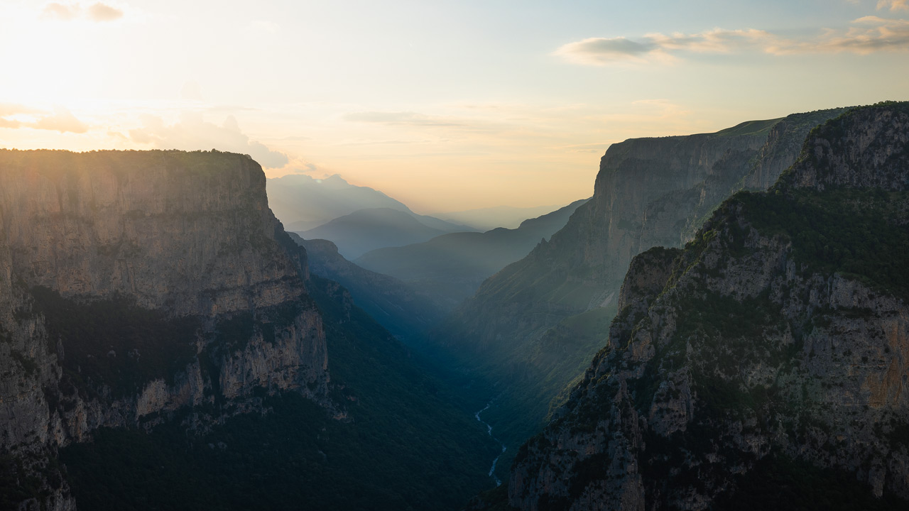 Vikos Gorge Classic View