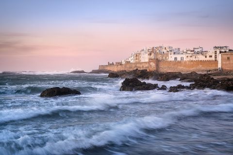 Essaouira Sunset Beautiful Sunset at the Essaouira Coast.