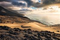 Fuerteventura, Jandia, Strand, Sonnenuntergang