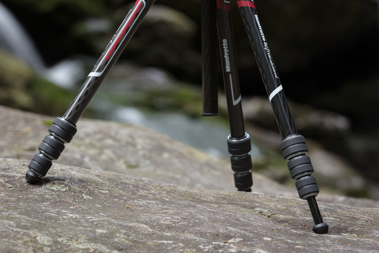 Detail of Manfrotto Tripod legs